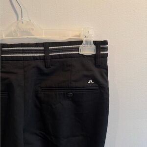 J.Lindeberg Black Dress Pants Elegant and Timeless